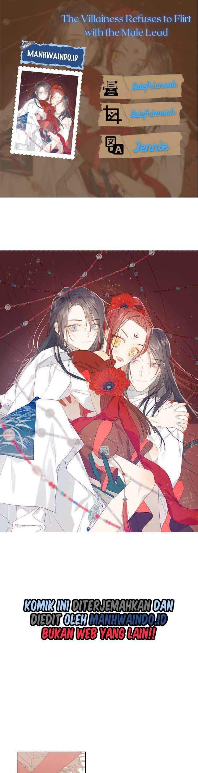 Baca Komik The Villainess Refuses to Flirt with the Male Lead Chapter 02 Gambar 1