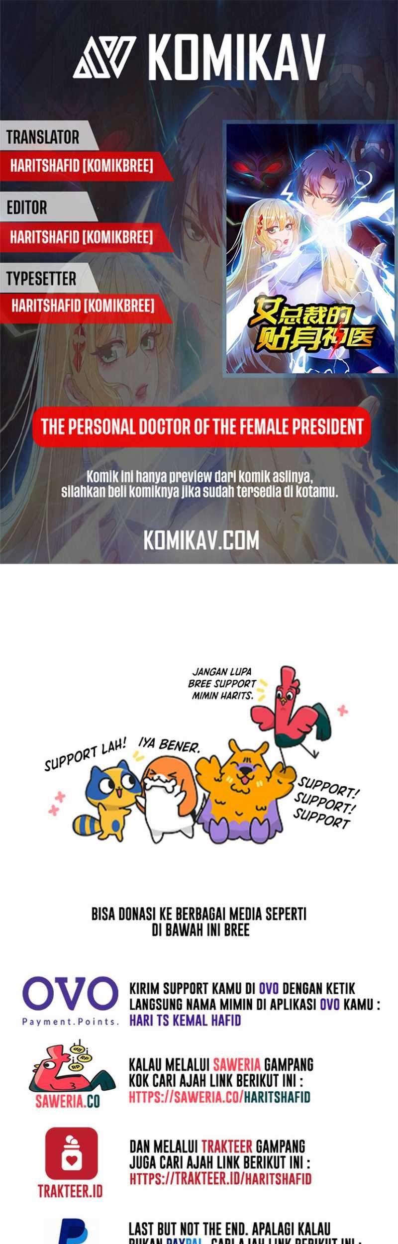 Baca Komik The Personal Doctor Of The Female President Chapter 05 Gambar 1