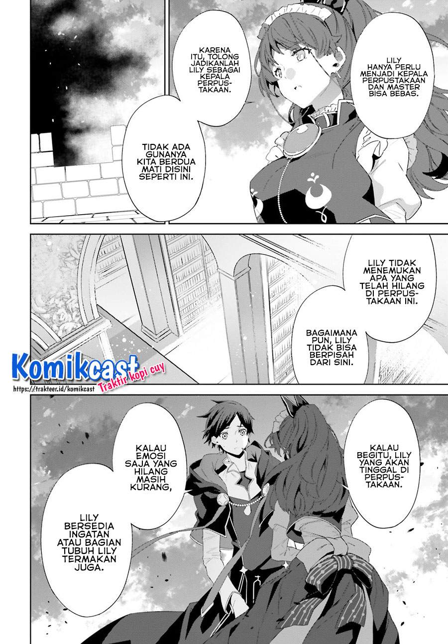 Baca Manga Kagami no Mukou no Saihate Toshokan: Kou no Yuusha to Itsuwari no Maou Chapter 13 Gambar 2