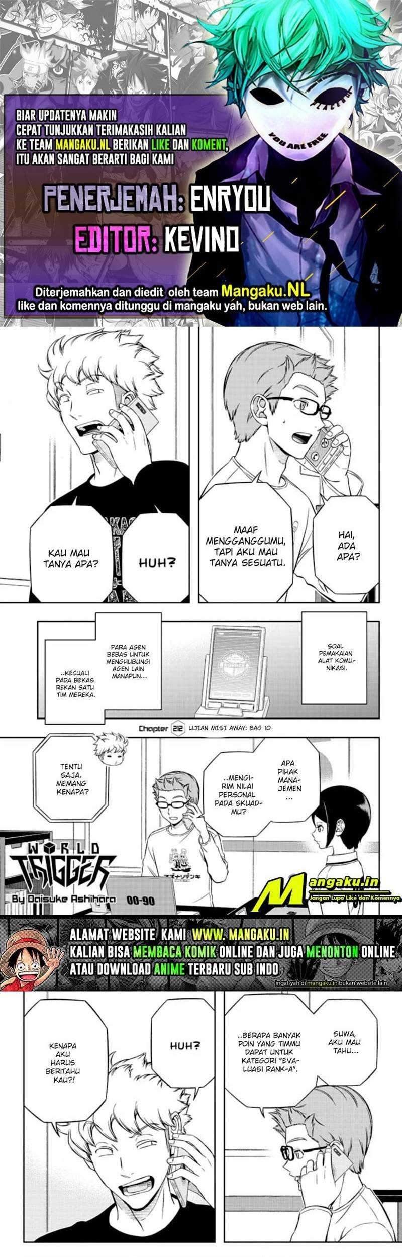 Baca Komik World Trigger Chapter 212 Gambar 1