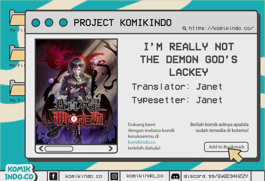 Baca Komik I’m Really Not The Demon God’s Lackey Chapter 02 Gambar 1