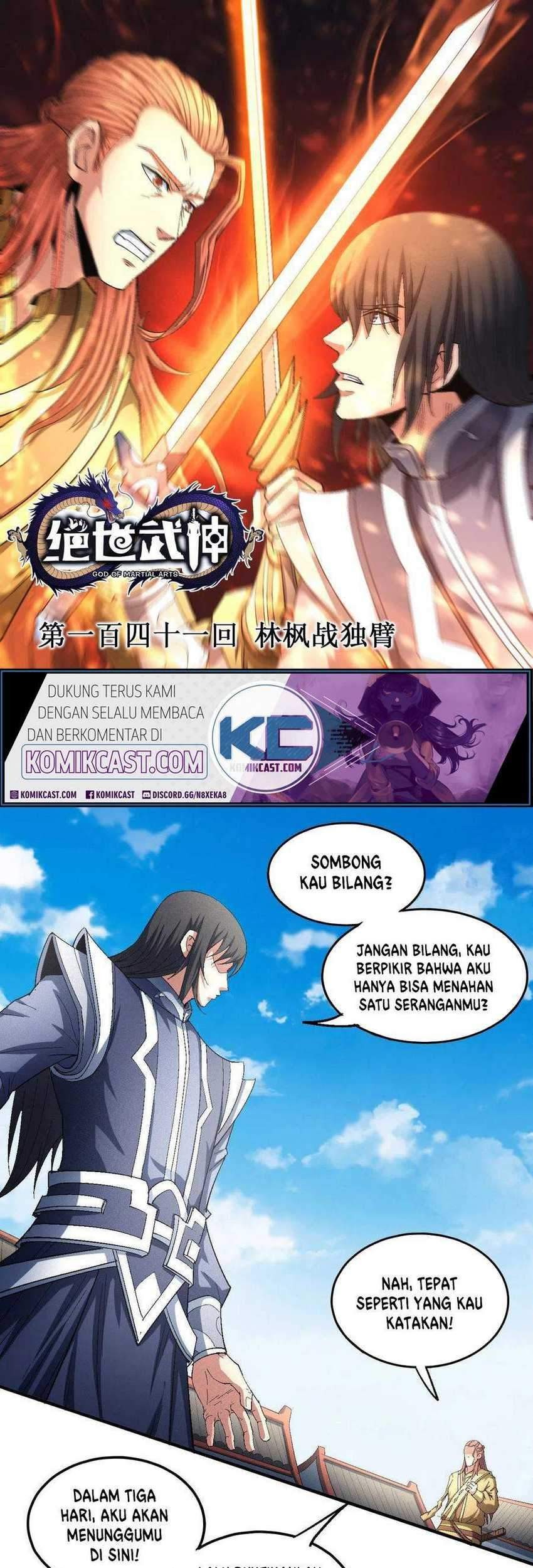 Baca Manhua God of Martial Arts Chapter 141.1 Gambar 2