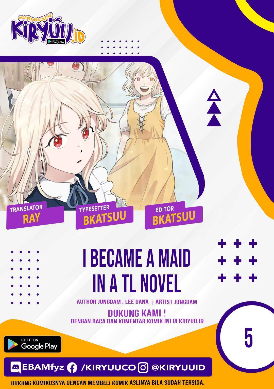 Baca Komik I Became a Maid in a TL Novel Chapter 5 Gambar 1