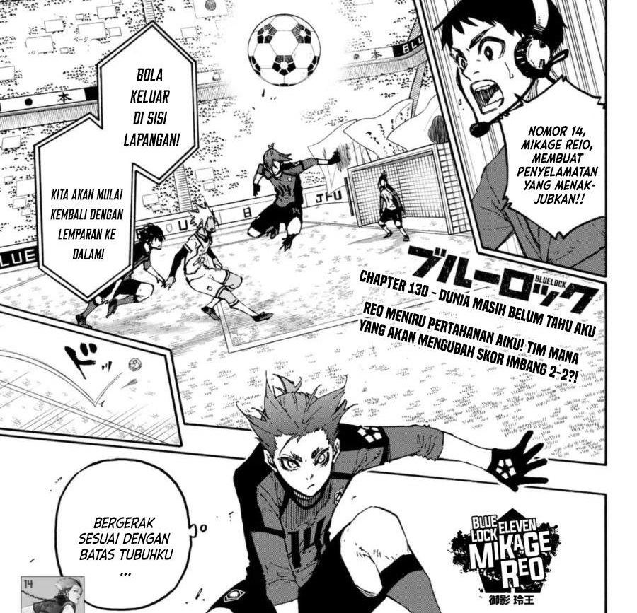 Baca Komik Blue Lock Chapter 130 Gambar 1
