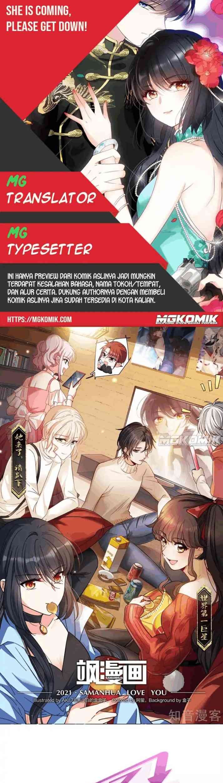 Komik She Is Coming, Please Get Down! Chapter 34.1 gambar nomor 1