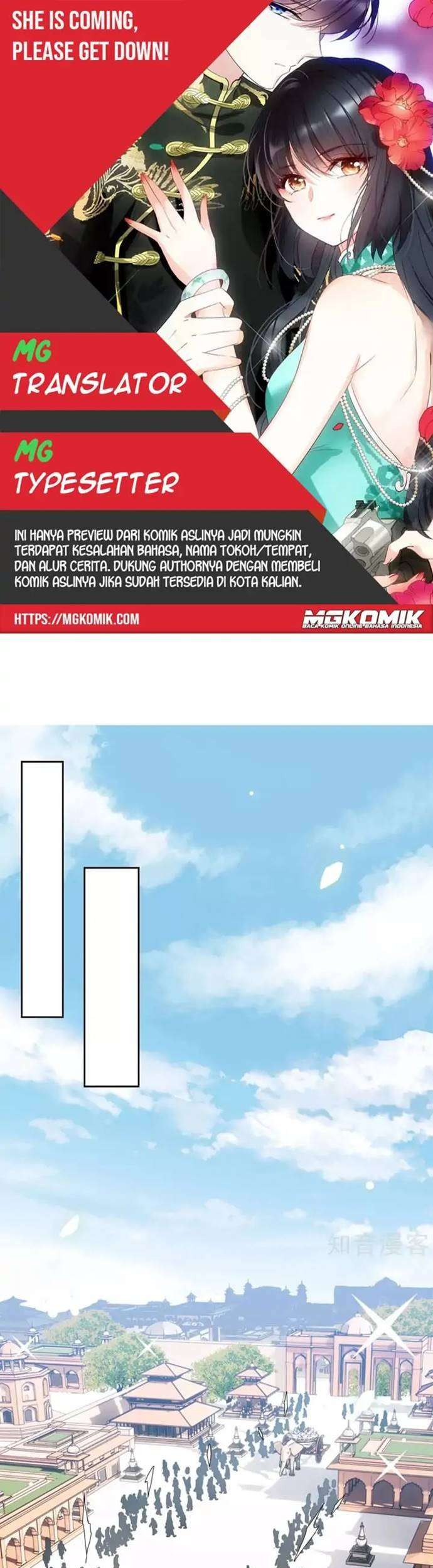 Komik She Is Coming, Please Get Down! Chapter 30.1 gambar nomor 1