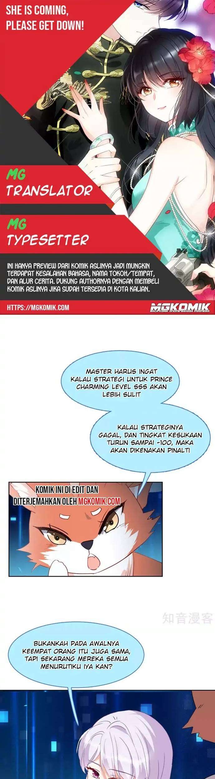 Komik She Is Coming, Please Get Down! Chapter 28.3 gambar nomor 1