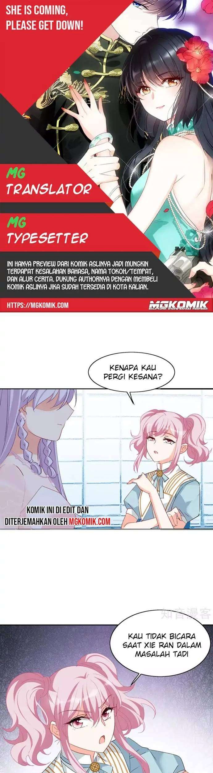 Komik She Is Coming, Please Get Down! Chapter 28.2 gambar nomor 1