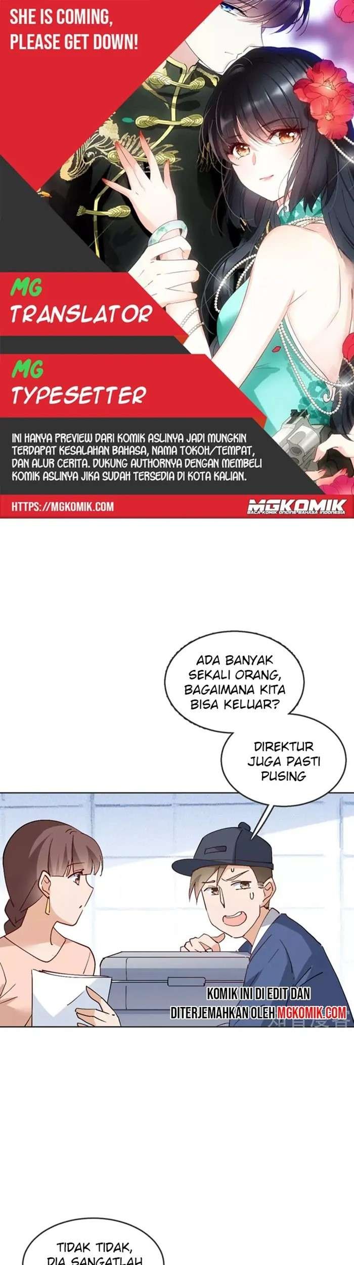 Komik She Is Coming, Please Get Down! Chapter 27.2 gambar nomor 1