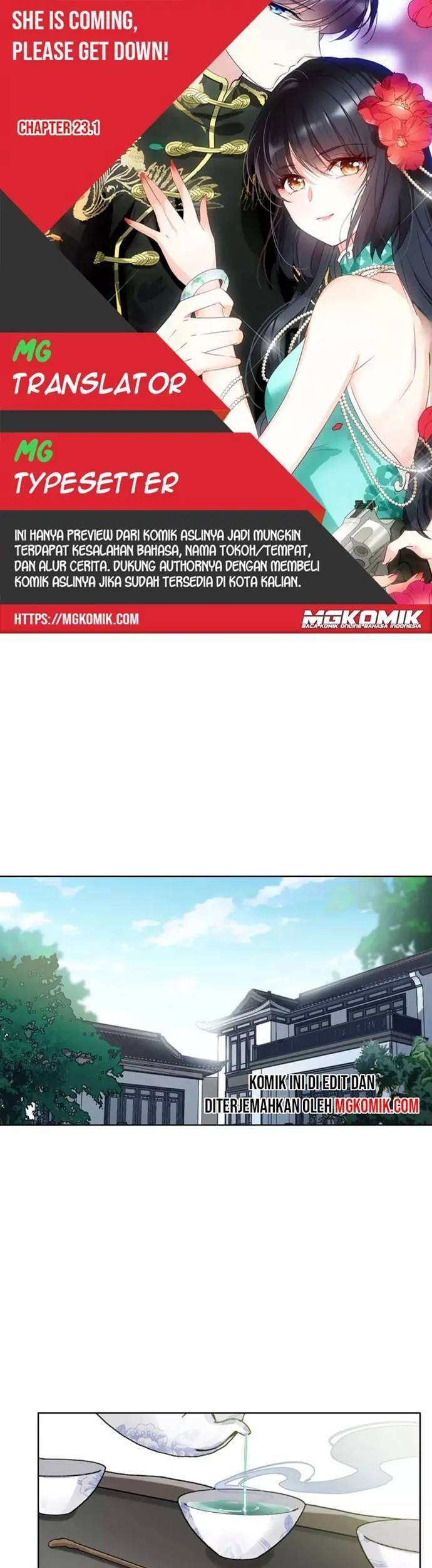 Komik She Is Coming, Please Get Down! Chapter 23 gambar nomor 1