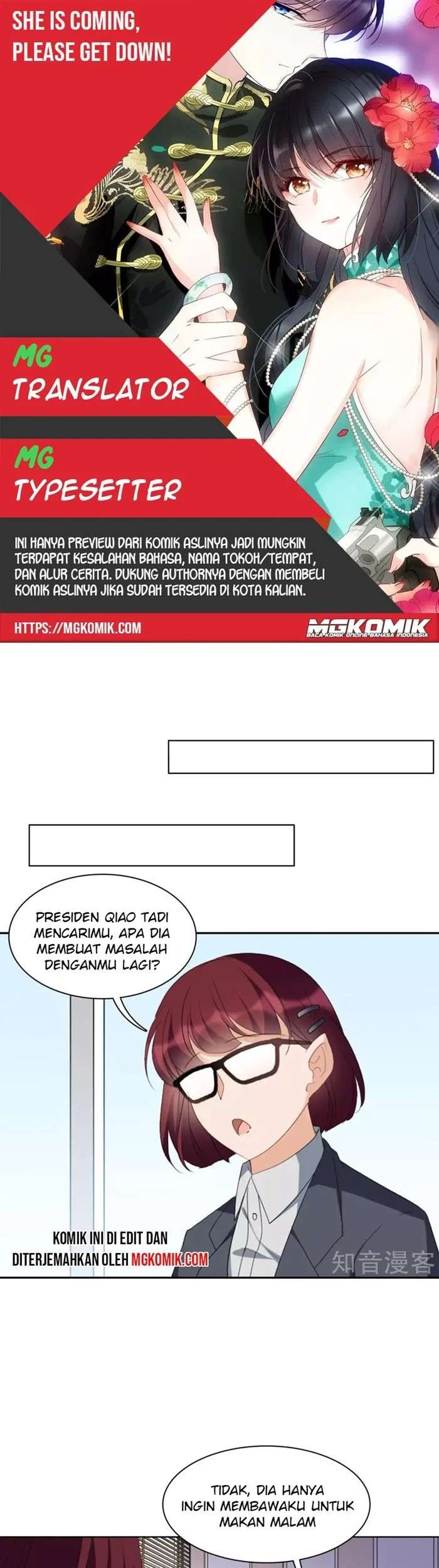 Komik She Is Coming, Please Get Down! Chapter 20.2 gambar nomor 1
