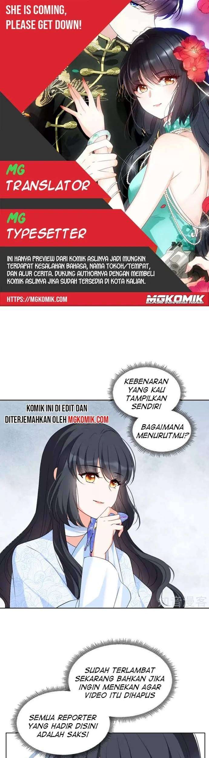 Komik She Is Coming, Please Get Down! Chapter 18.2 gambar nomor 1