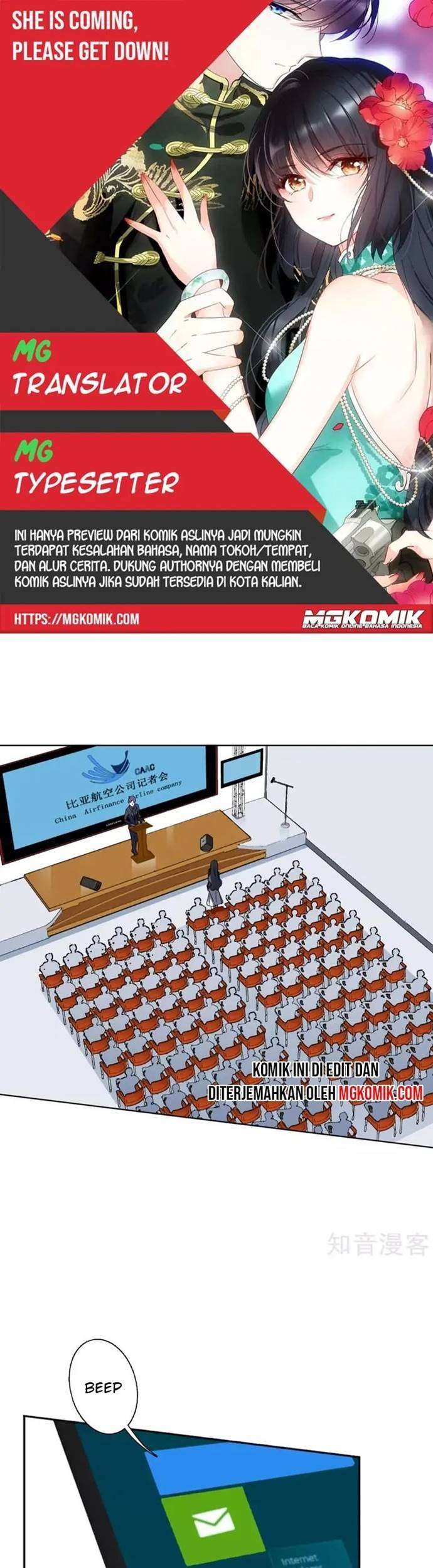 Komik She Is Coming, Please Get Down! Chapter 18.1 gambar nomor 1