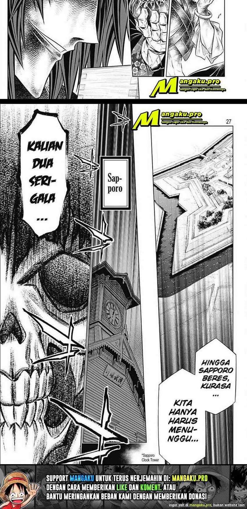 Rurouni Kenshin: Meiji Kenkaku Romantan – Hokkaido-hen Chapter 35 Gambar 17