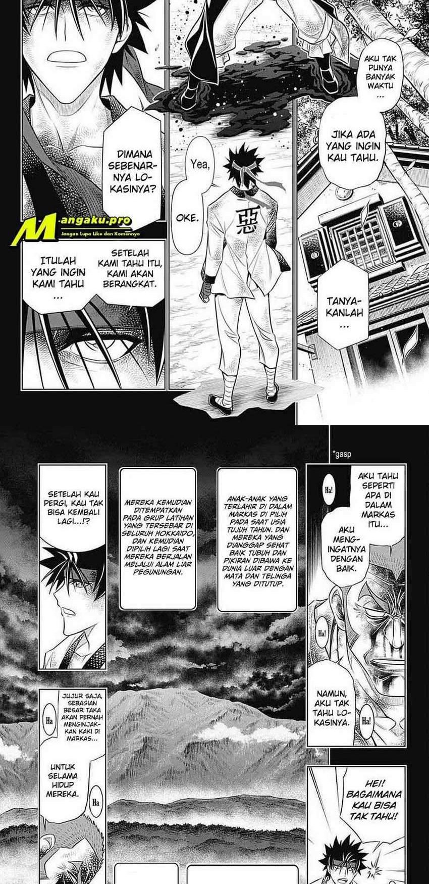 Baca Manga Rurouni Kenshin: Meiji Kenkaku Romantan – Hokkaido-hen Chapter 35 Gambar 2
