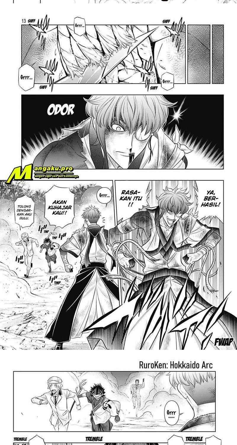Rurouni Kenshin: Meiji Kenkaku Romantan – Hokkaido-hen Chapter 34 Gambar 8