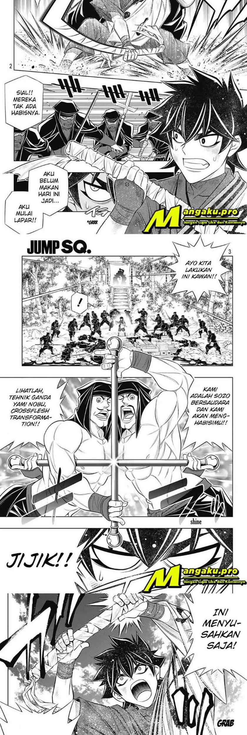 Baca Manga Rurouni Kenshin: Meiji Kenkaku Romantan – Hokkaido-hen Chapter 32 Gambar 2