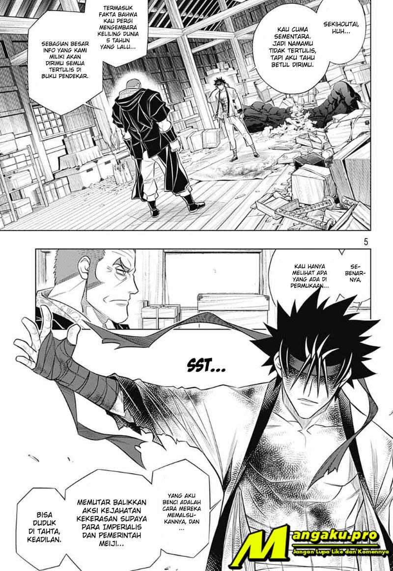 Rurouni Kenshin: Meiji Kenkaku Romantan – Hokkaido-hen Chapter 30 Gambar 5