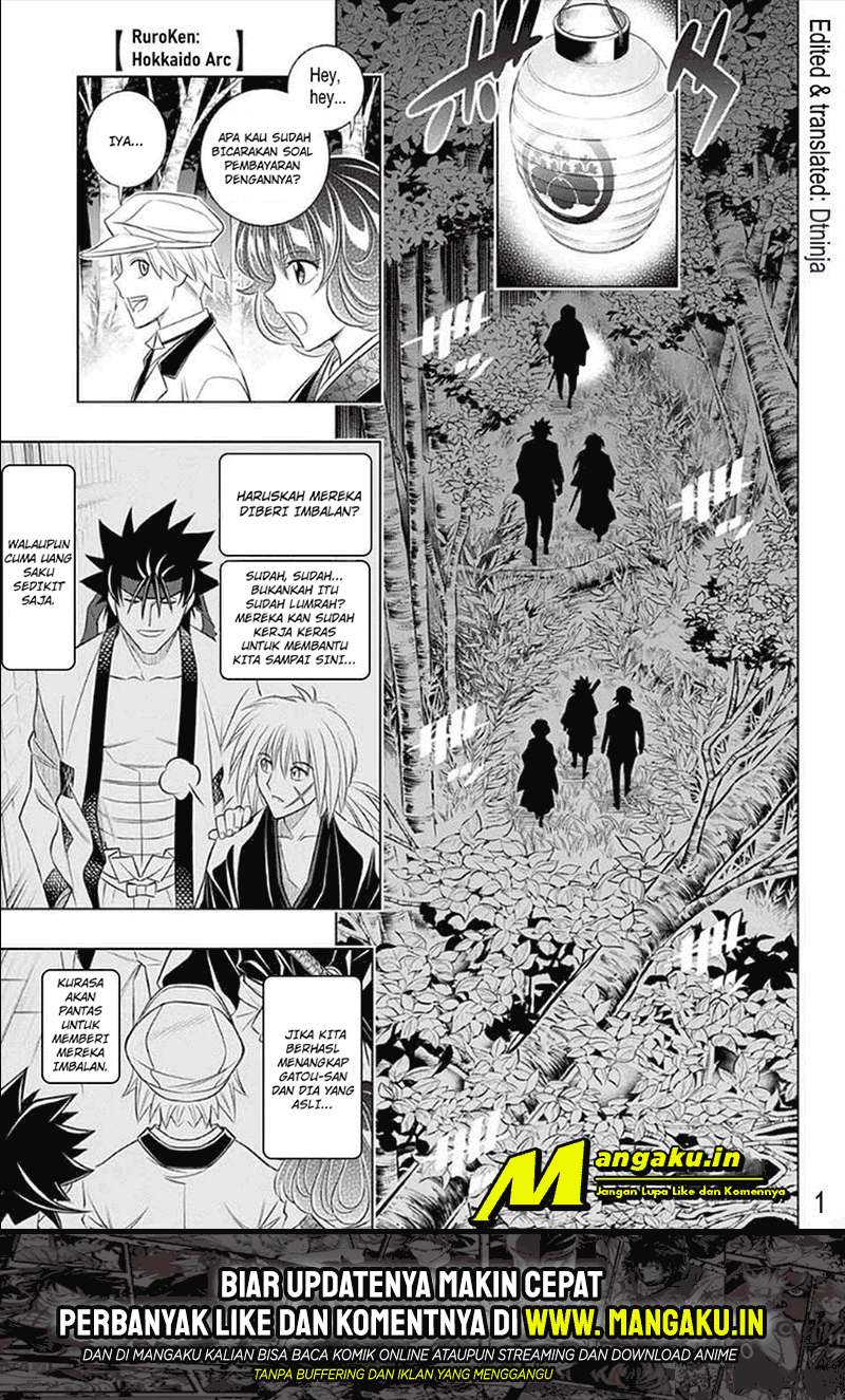 Baca Manga Rurouni Kenshin: Meiji Kenkaku Romantan – Hokkaido-hen Chapter 25 Gambar 2