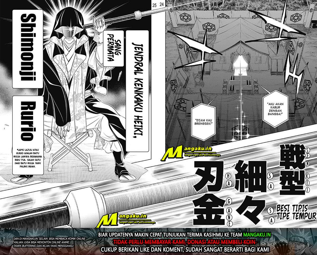 Rurouni Kenshin: Meiji Kenkaku Romantan – Hokkaido-hen Chapter 25 Gambar 25