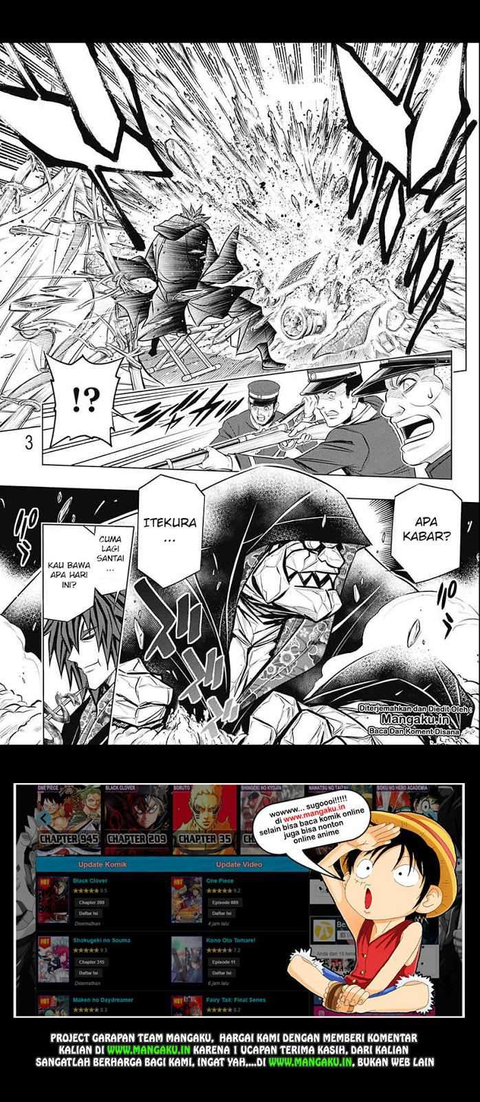 Baca Manga Rurouni Kenshin: Meiji Kenkaku Romantan – Hokkaido-hen Chapter 16 Gambar 2