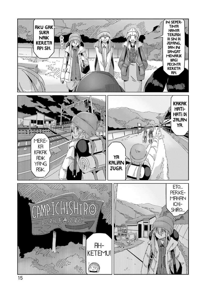 Yuru-Camp Chapter 58 Gambar 18