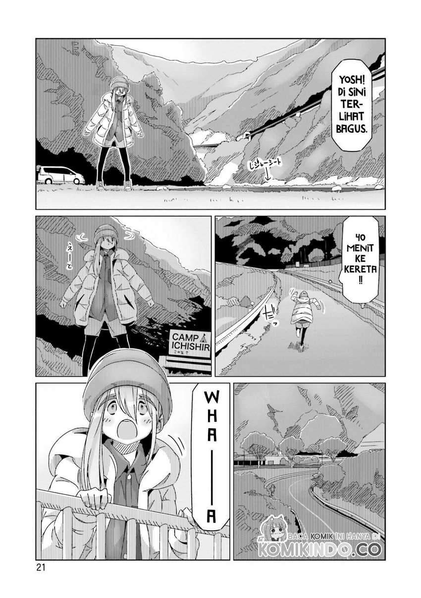 Yuru-Camp Chapter 58 Gambar 24