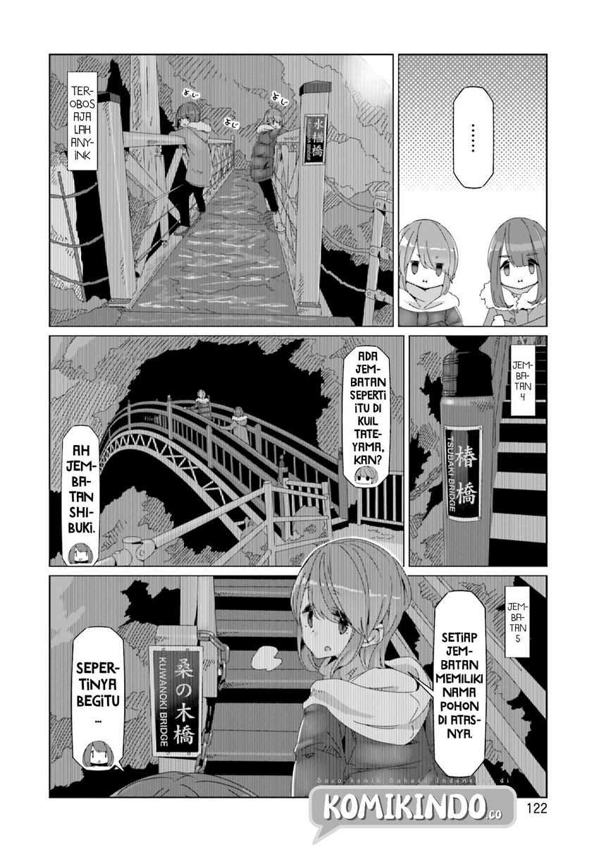 Yuru-Camp Chapter 57 Gambar 17