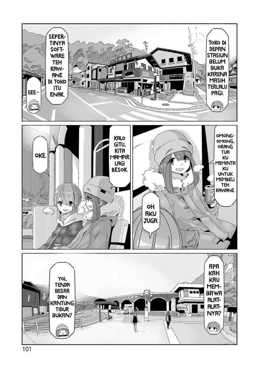 Yuru-Camp Chapter 56 Gambar 22
