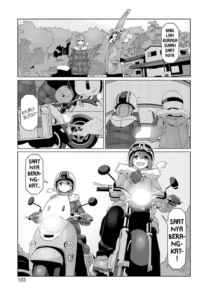 Yuru-Camp Chapter 56 Gambar 24