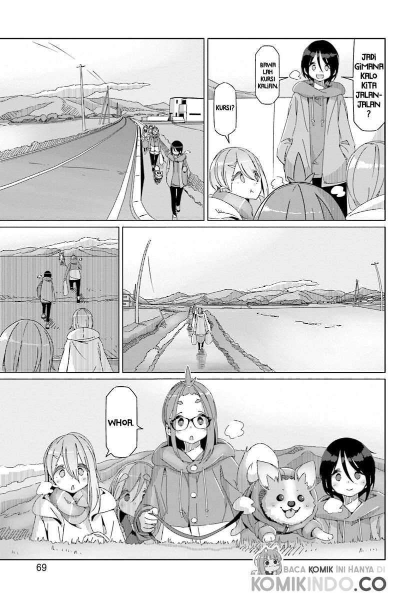 Yuru-Camp Chapter 55 Gambar 16