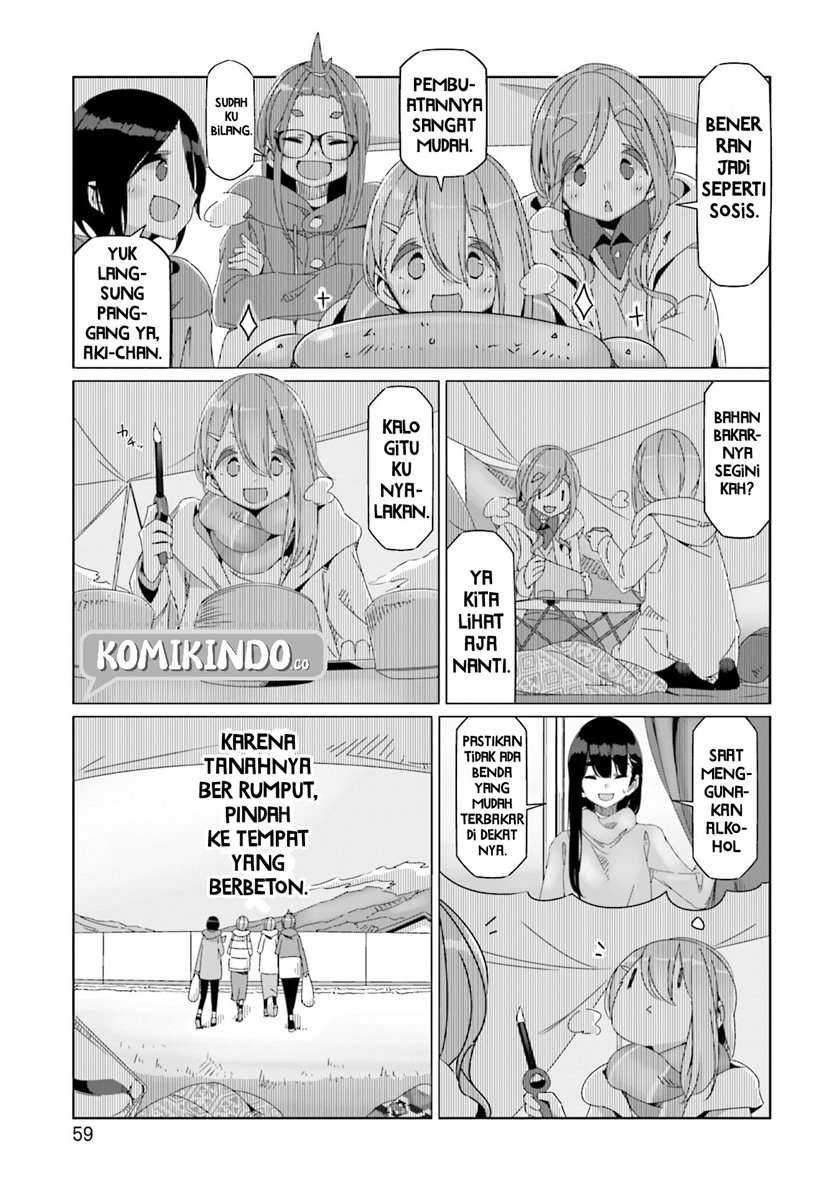 Yuru-Camp Chapter 55 Gambar 6