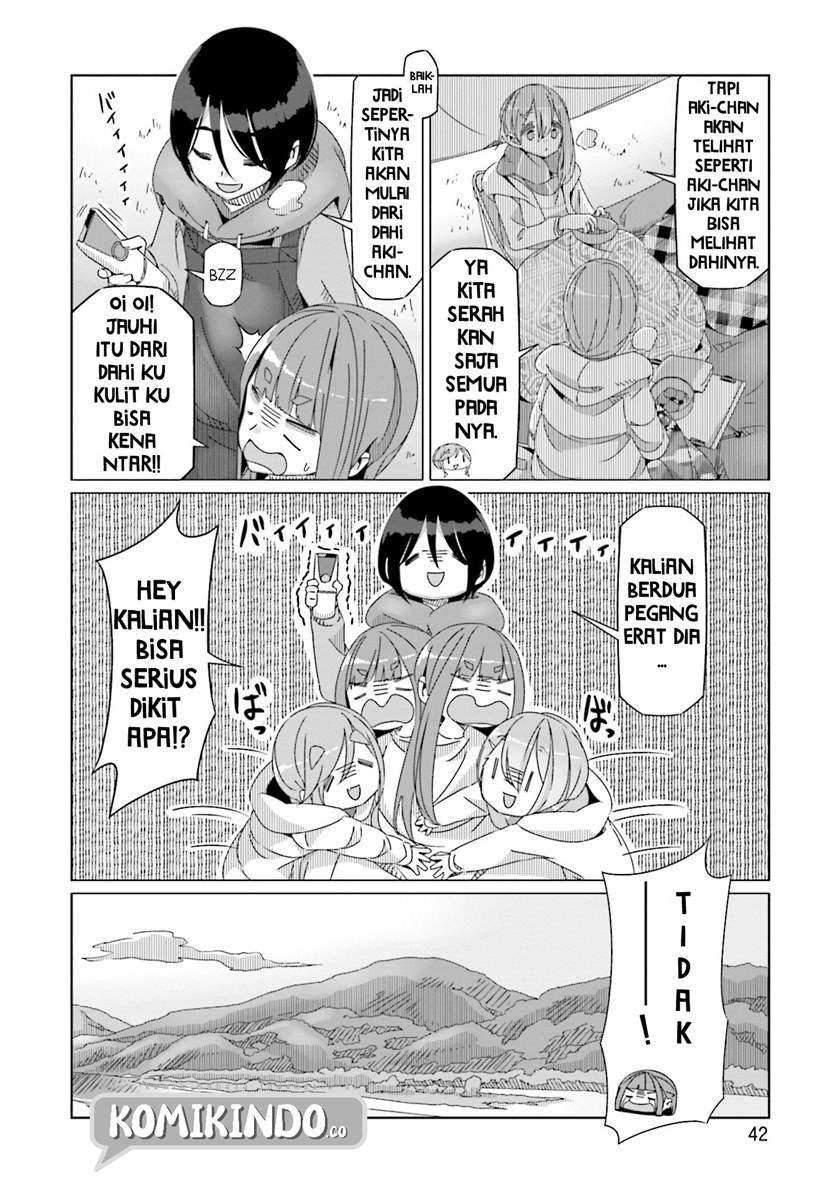Yuru-Camp Chapter 54 Gambar 15