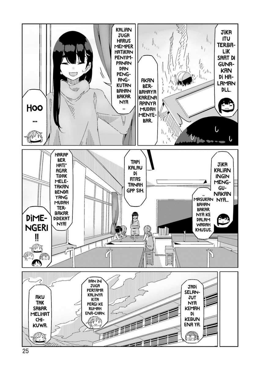 Yuru-Camp Chapter 53 Gambar 28