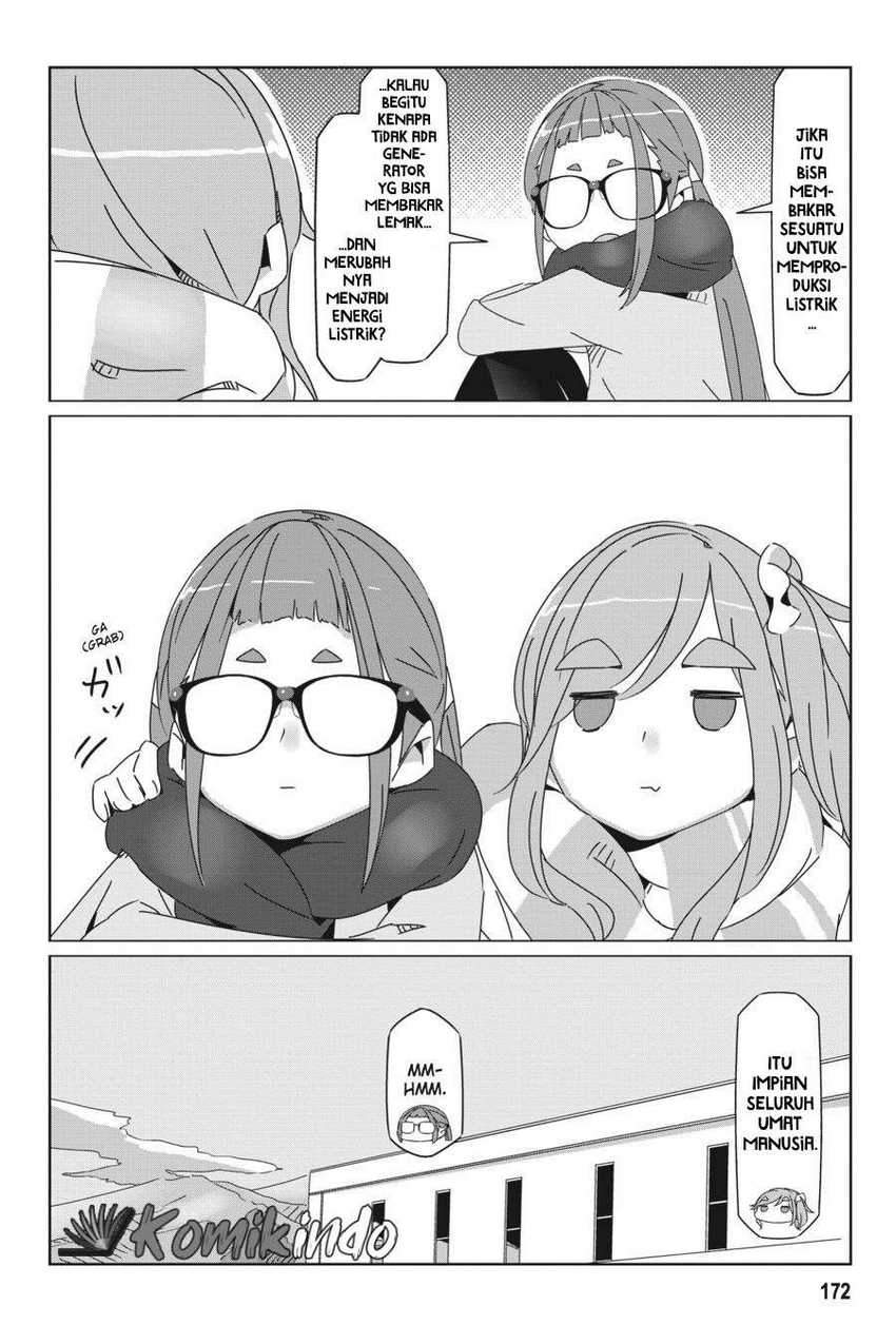 Yuru-Camp Chapter 52.5 Gambar 15