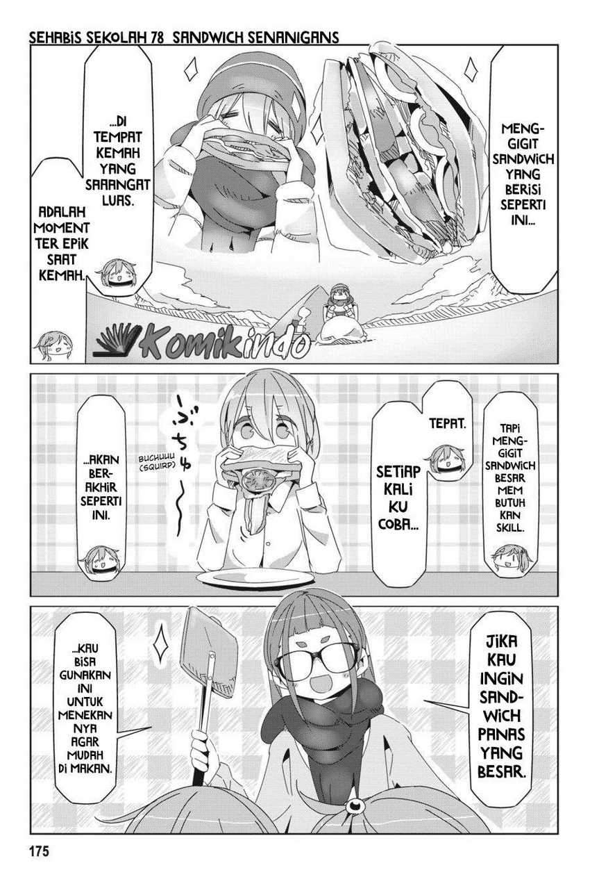 Yuru-Camp Chapter 52.5 Gambar 18
