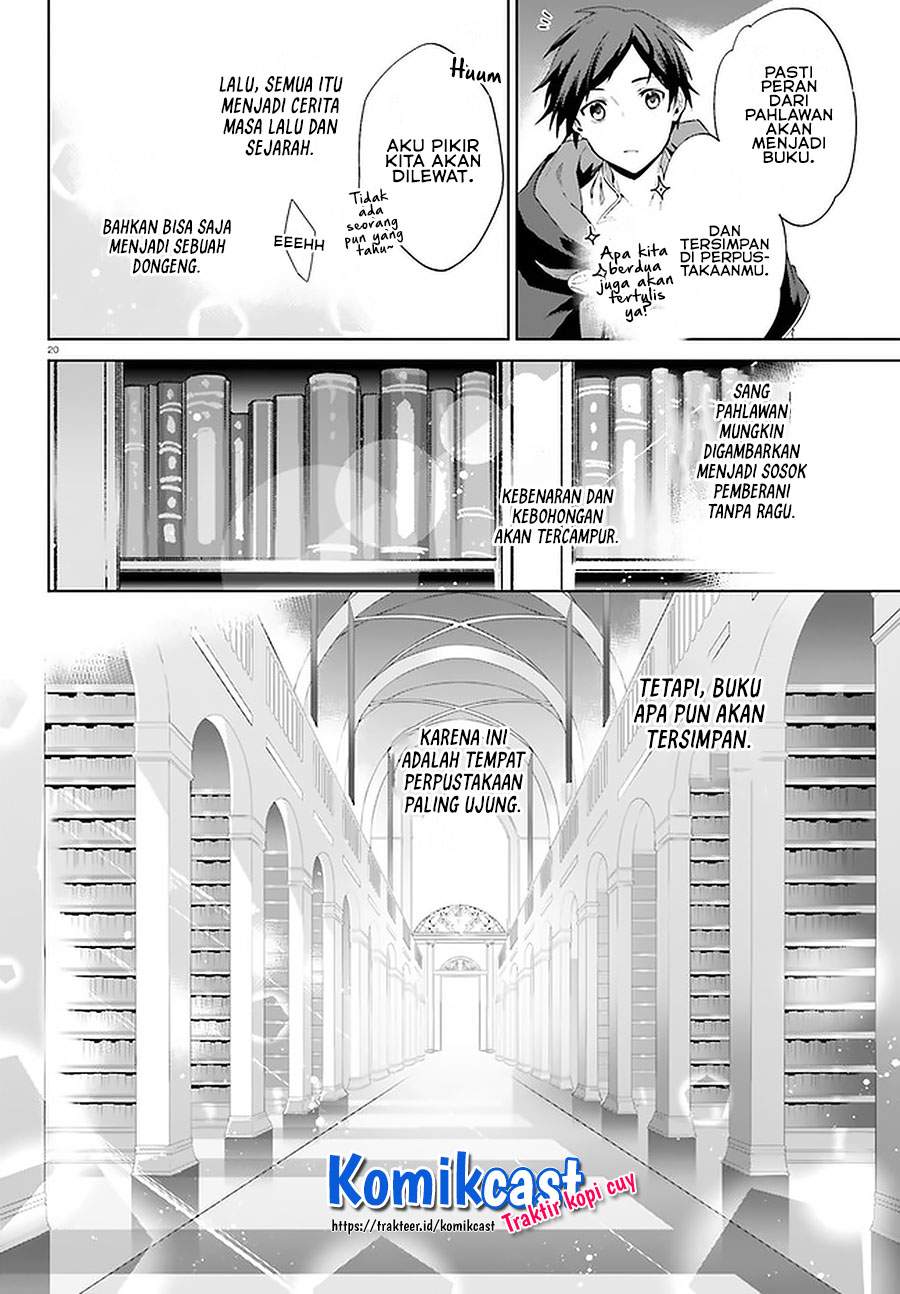 Kagami no Mukou no Saihate Toshokan: Kou no Yuusha to Itsuwari no Maou Chapter 15 Gambar 20