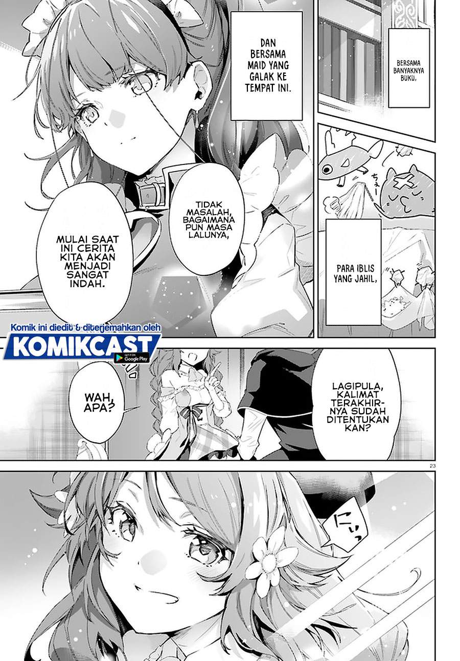 Kagami no Mukou no Saihate Toshokan: Kou no Yuusha to Itsuwari no Maou Chapter 15 Gambar 23