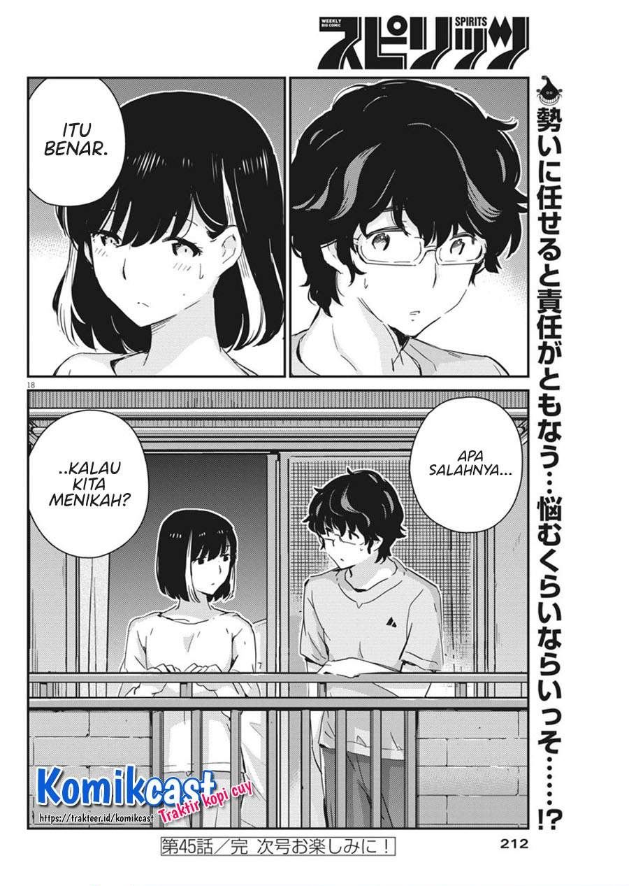 Kekkon Surutte, Hontou Desu Ka? Chapter 45 Gambar 17