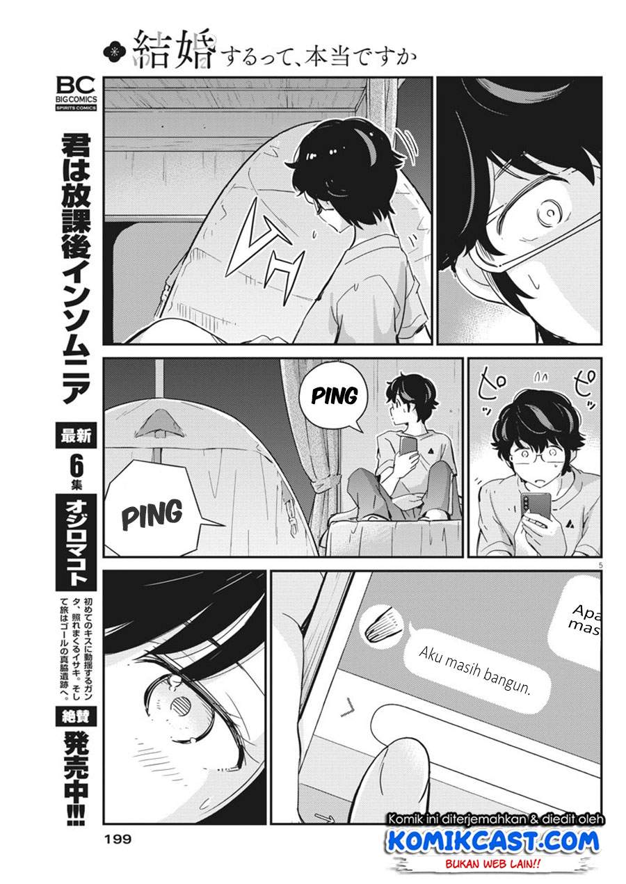 Kekkon Surutte, Hontou Desu Ka? Chapter 45 Gambar 5