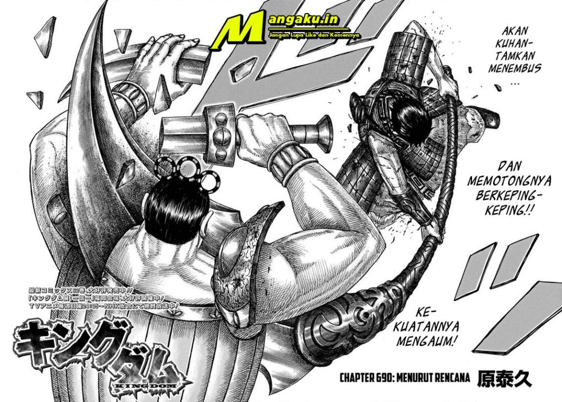 Manga Kingdom Chapter 690 gambar nomor 2