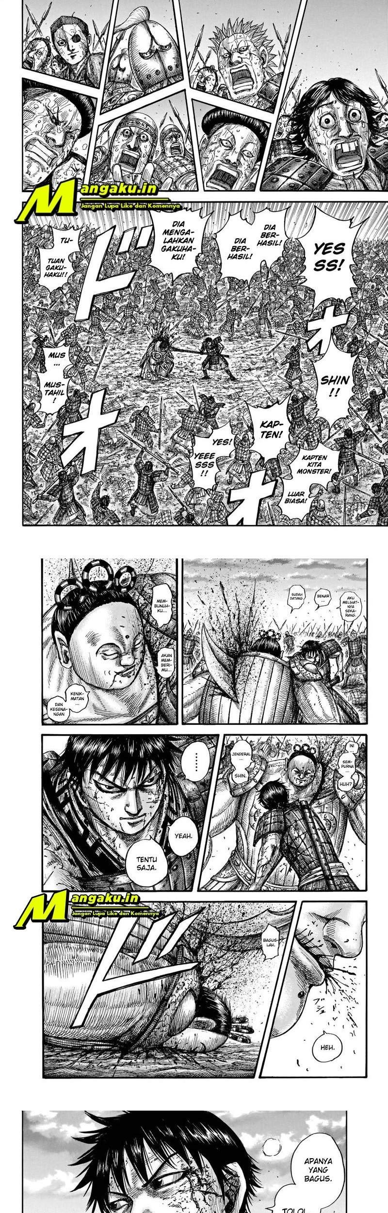 Kingdom Chapter 690 Gambar 3