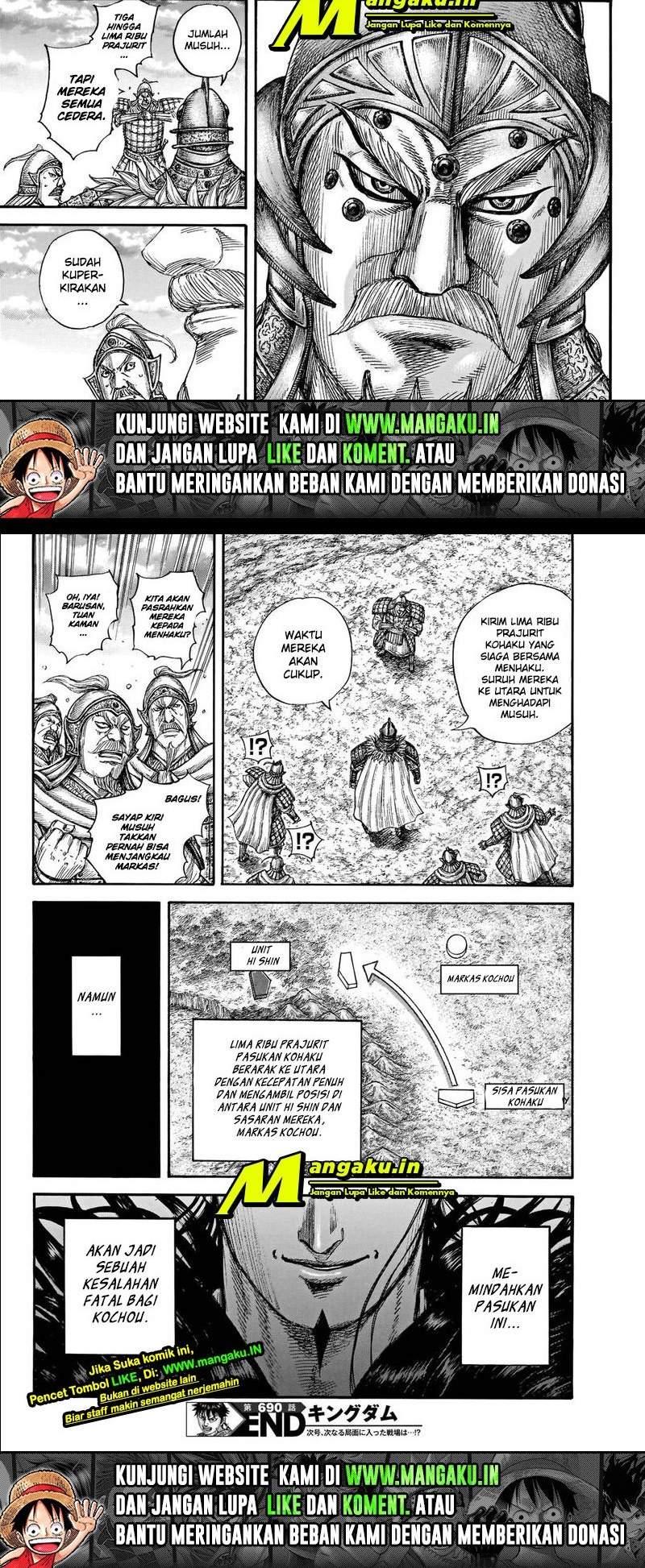 Kingdom Chapter 690 Gambar 12