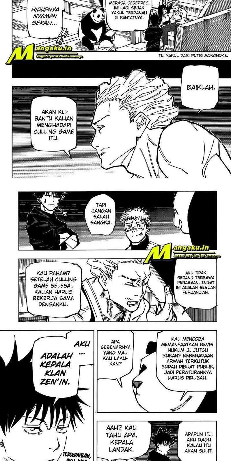 Baca Manga Jujutsu Kaisen Chapter 158 Gambar 2