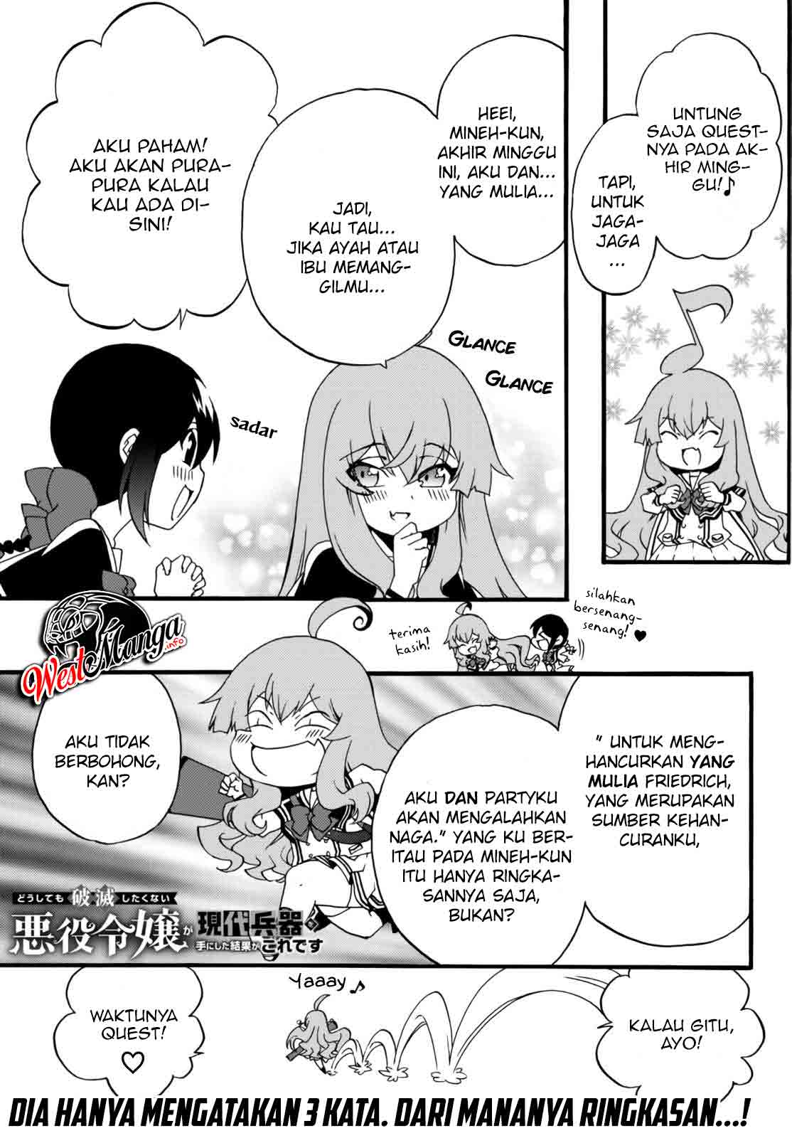 Baca Manga The Villainess Will Crush Her Destruction End Through Modern Firepower Chapter 55 Gambar 2