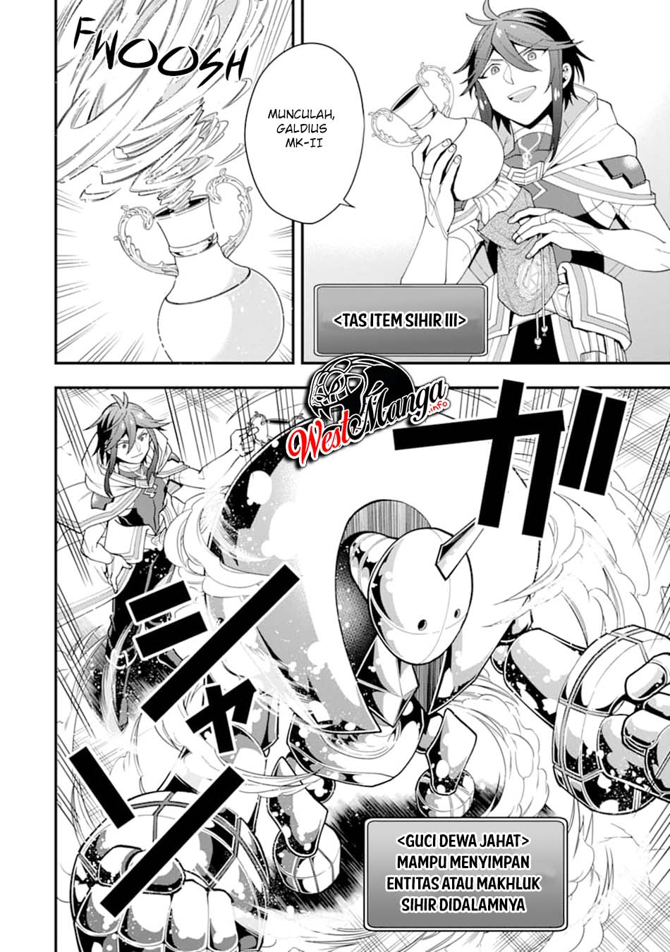 Kouryakuhon o Kushi Suru Saikyou no Mahoutsukai ~”meirei sa sero” to wa Iwa Senai Oreryuu Mao Tobatsu Saizen Ruuto ~ Chapter 23 Gambar 28