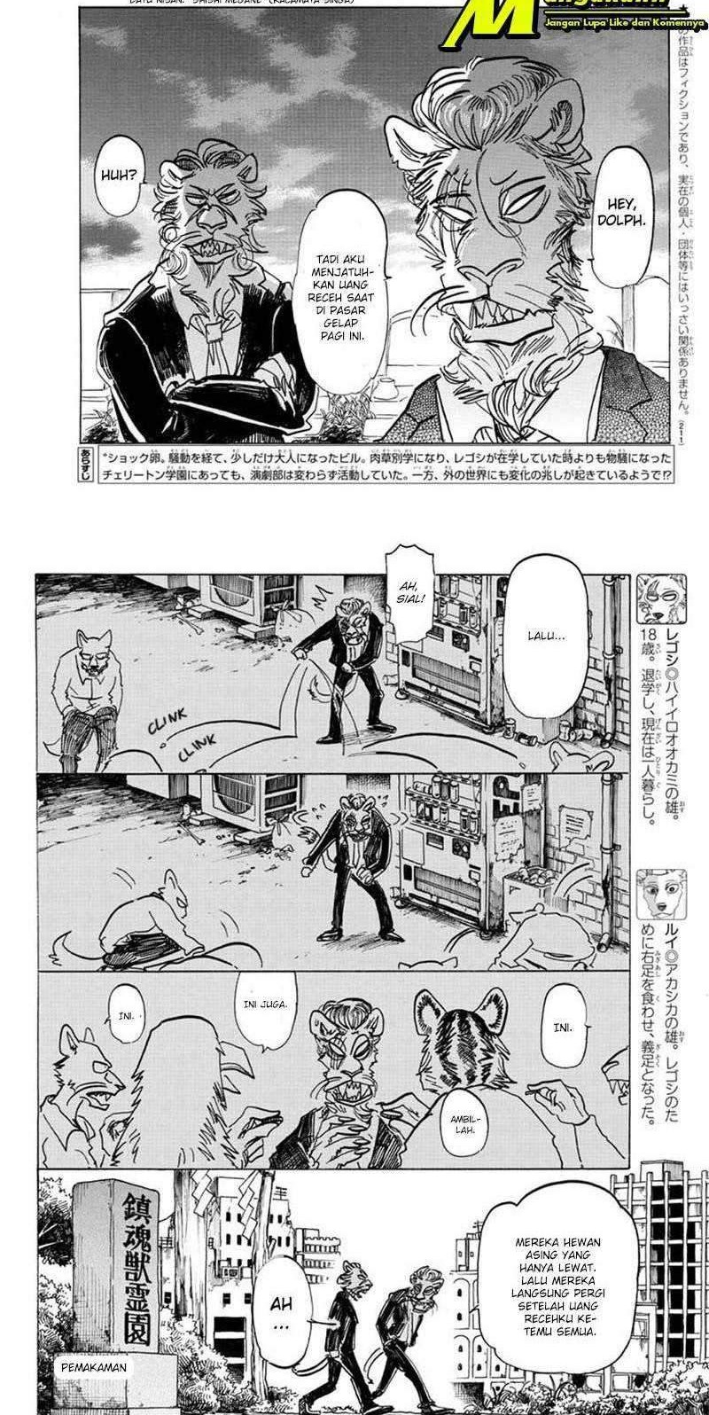 Baca Manga Beastars Chapter 156 Gambar 2