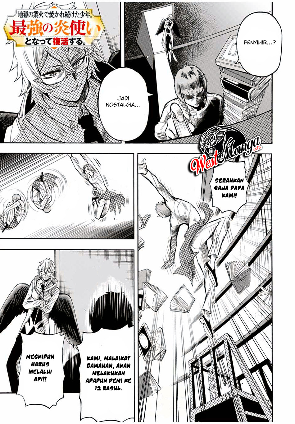 Baca Manga Jigoku no Gouka de Yaka re Tsuzuketa Shounen. Saikyou no Honou Tsukai to Natte Fukkatsu Suru. Chapter 21 Gambar 2