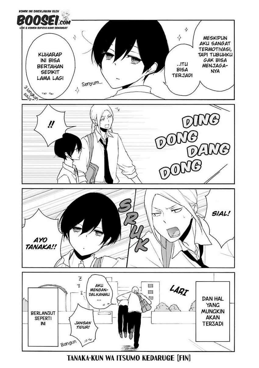 Tanaka-kun wa Itsumo Kedaruge Chapter 140 Gambar 20