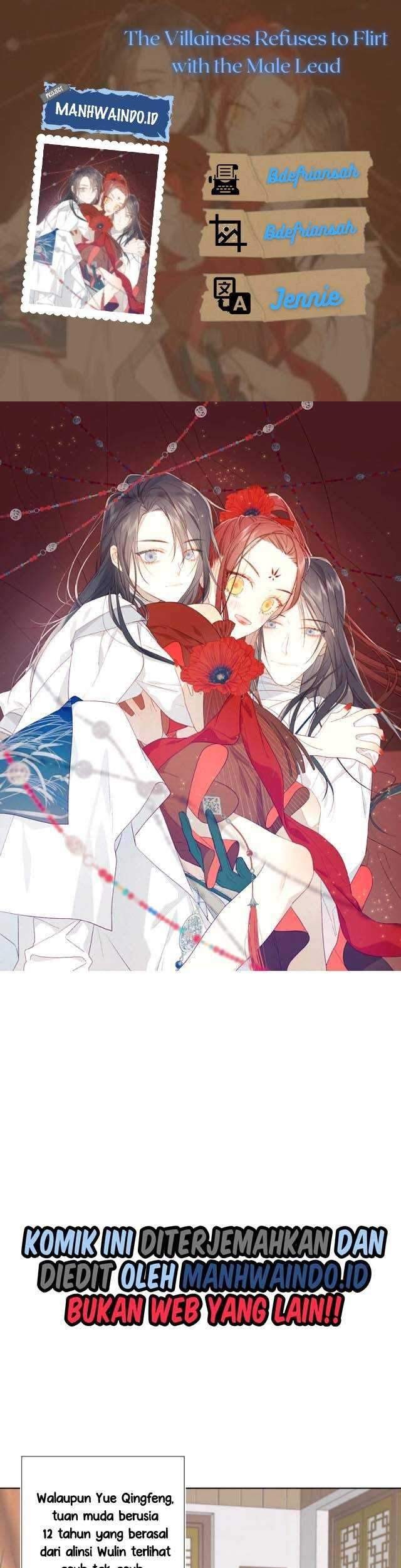 Baca Komik The Villainess Refuses to Flirt with the Male Lead Chapter 06 Gambar 1